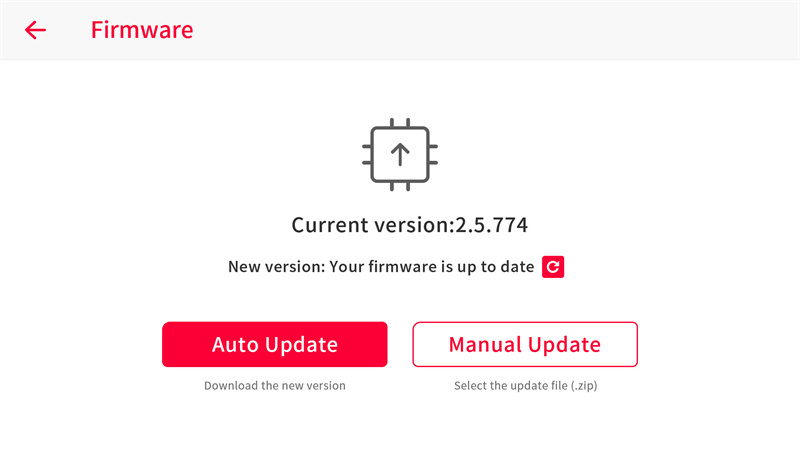 talent firmware update guide 5