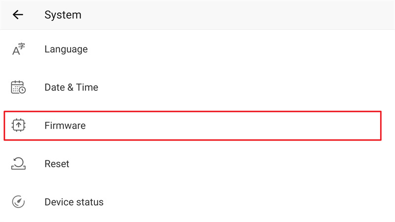 talent firmware update guide 7