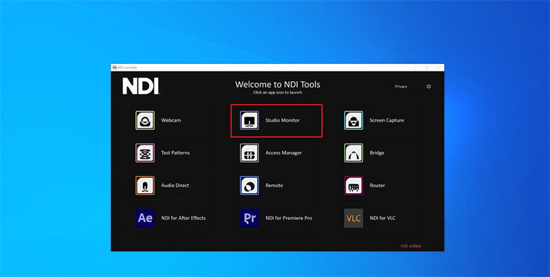 use ndi with obsbot tail air connect